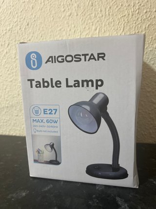 Lámpara de mesa AIGOSTAR E27