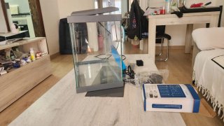 Acuario 20L con accesorios