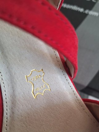 ZAPATOS VIVES ROJOS MUJER TACÓN PLATAFORMA
