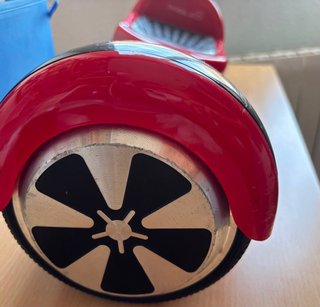 Hoverboard Eléctrico Rojo Poco Uso + Cargador