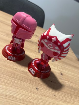 Funko Star Wars San Valentín Ahsoka y Mando