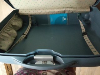 Maleta Samsonite Gris Rígida