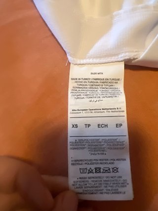 Camiseta Fútbol Turquía Nike Talla XS