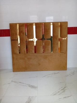 Cabecero de cama 150cm terciopelo