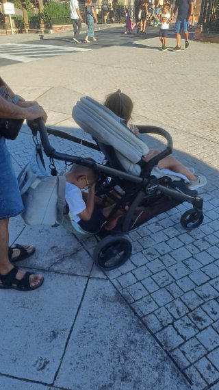 Hamaca Amababy Bolsa Carrito Bebé Mapa Mundi