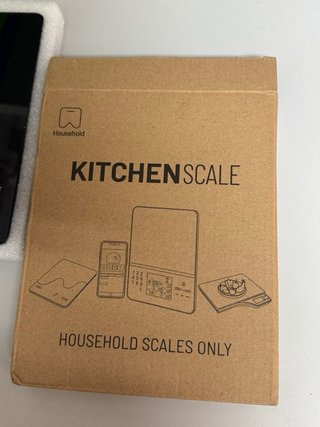Báscula de cocina digital