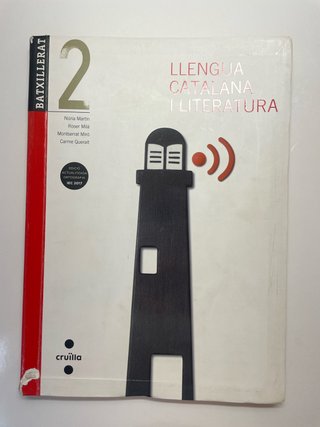 Llengua catalana i literatura, 2 Batxillerat