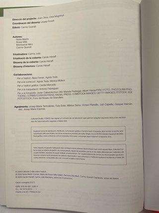 Llengua catalana i literatura, 2 Batxillerat
