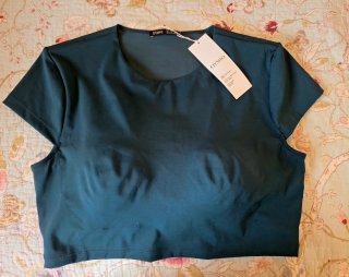 Top crop Oysho sujetador integrado Talla XL