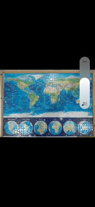 Puzzle Educa 1000 Piezas Mapa Mundo Neon