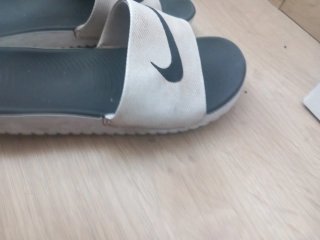 Chanclas Nike Blancas y Negras