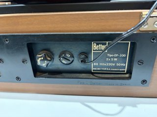 Tocadiscos Dual 1224 - Bettor EF-330