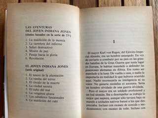 Indiana Jones. Pasaje hacia la gloria
