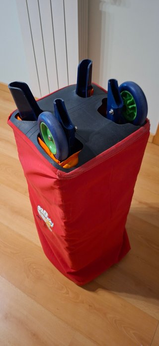 Cuna de viaje plegable