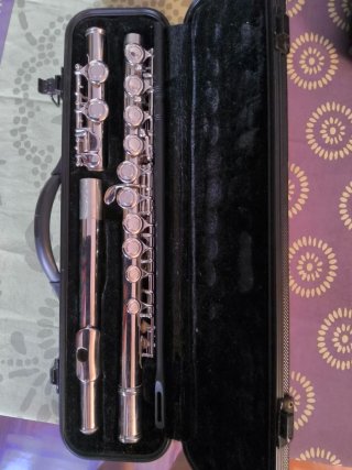 Flauta Muller con estuche