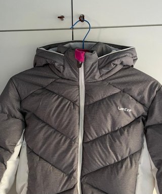 Anorak Wedze gris i blanc