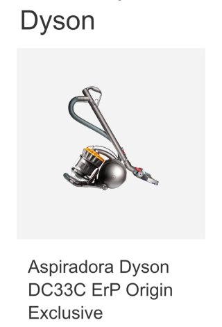 Aspiradora Dyson DC33