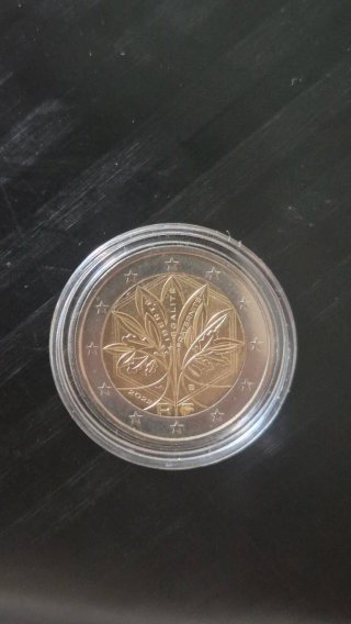 Francia 2€ 2022 Moneda Encapsulada