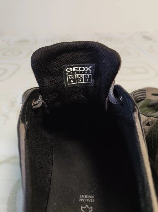 Zapatillas Geox Mujer Gris/Plata