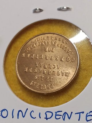 Moneda 1 Pts Naval 1948 SC coincidente