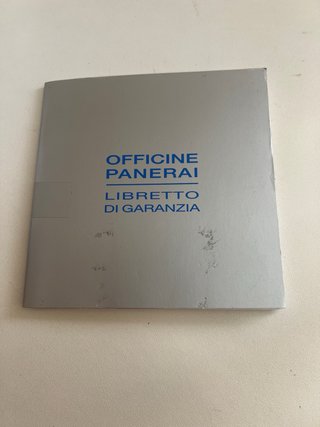 Panerai Garanzia completa