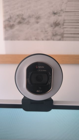 Webcam Angetube 866 Max 4K con luz