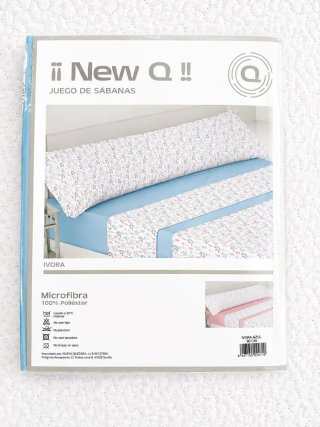 Juego Sábanas Floral Cama 90 (3 Piezas)