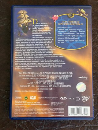 DVD El Planeta del Tesoro