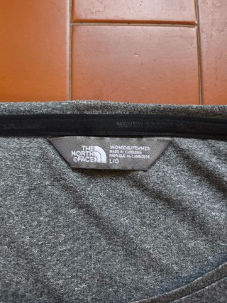 The North Face T-shirt tecnica donna grigia L