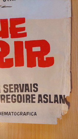 Cartel Cine Original El que debe morir 1957