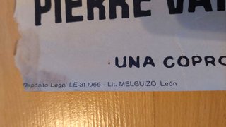 Cartel Cine Original El que debe morir 1957