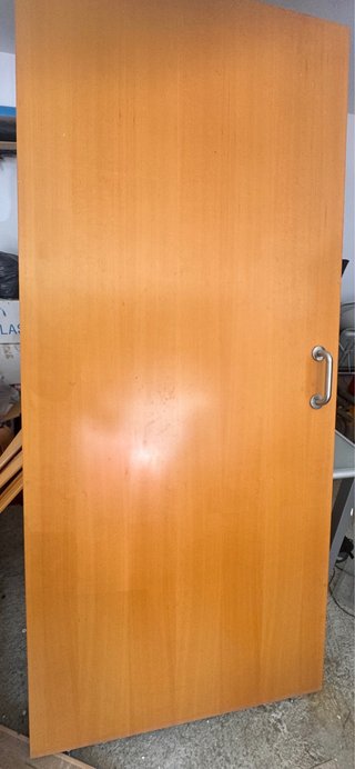 Puerta grande madera buen estado 92x211cm 3,5cm