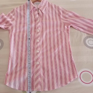 Camisa Rayas Manga Larga Moda Ester XL
