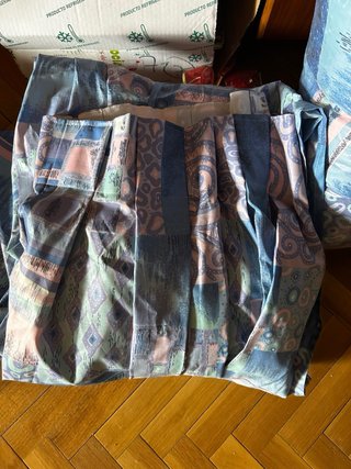Conjunto Reig Marti: 2 edredones + cortinas