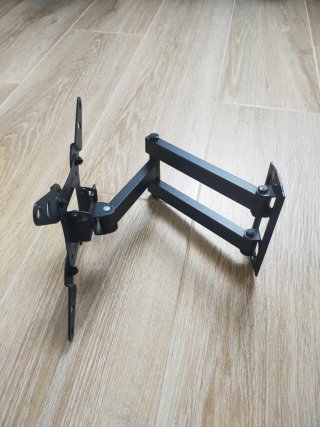 Soporte pared smart TV negro