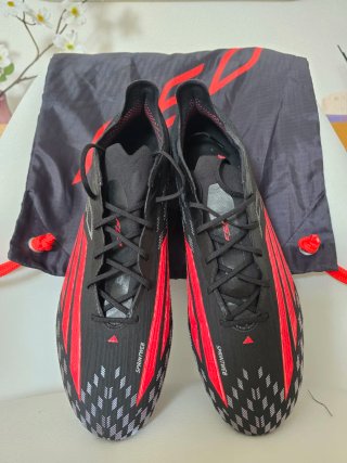 Adidas F50 Elite FG Botas Fútbol Negras Rojas