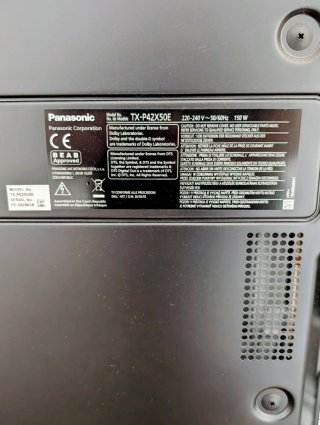 TV Plasma Panasonic Viera 42 Pulgadas