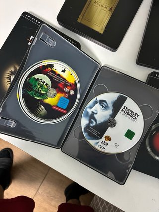 Colección Stanley Kubrick metálica doble disco