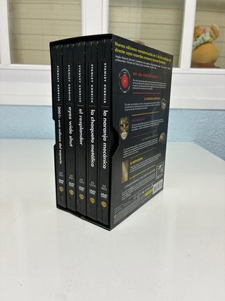 Colección Stanley Kubrick metálica doble disco