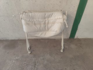 Minicuna plegable tijera con ruedas