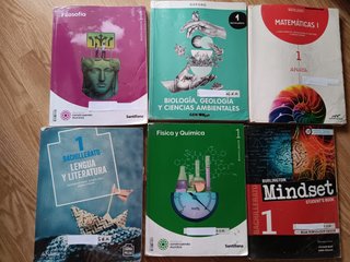 Libros de texto bachillerato