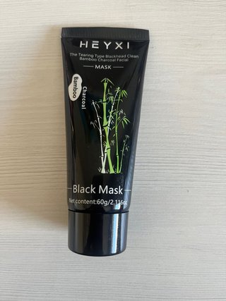 HEYXI Black Mask - Mascarilla Facial Carbón Bambú