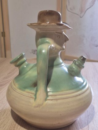 Botijo Cowboy Cerámica Piqueres Agost 23cm