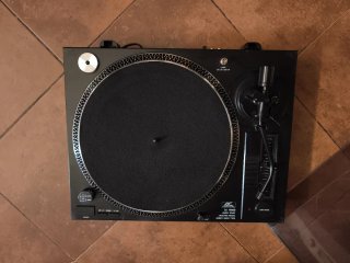 Plato Vinilo Acoustic Control DJ 1600D Negro