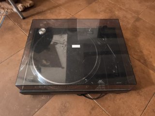 Plato Vinilo Acoustic Control DJ 1600D Negro