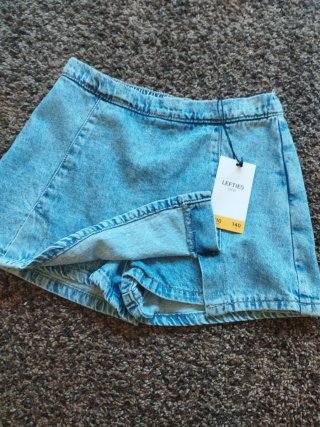 Falda pantalón vaquera Lefties niña 9 a 10 años