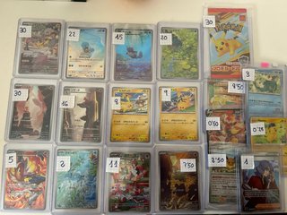 Cartas Pokémon Variadas