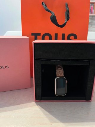Reloj Tous T-Band Dorado + Cargador