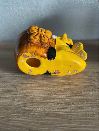 Portamiele / Portaoggetti vintage ape ceramica