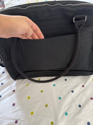 Bolso maletín Kipling Work Negro